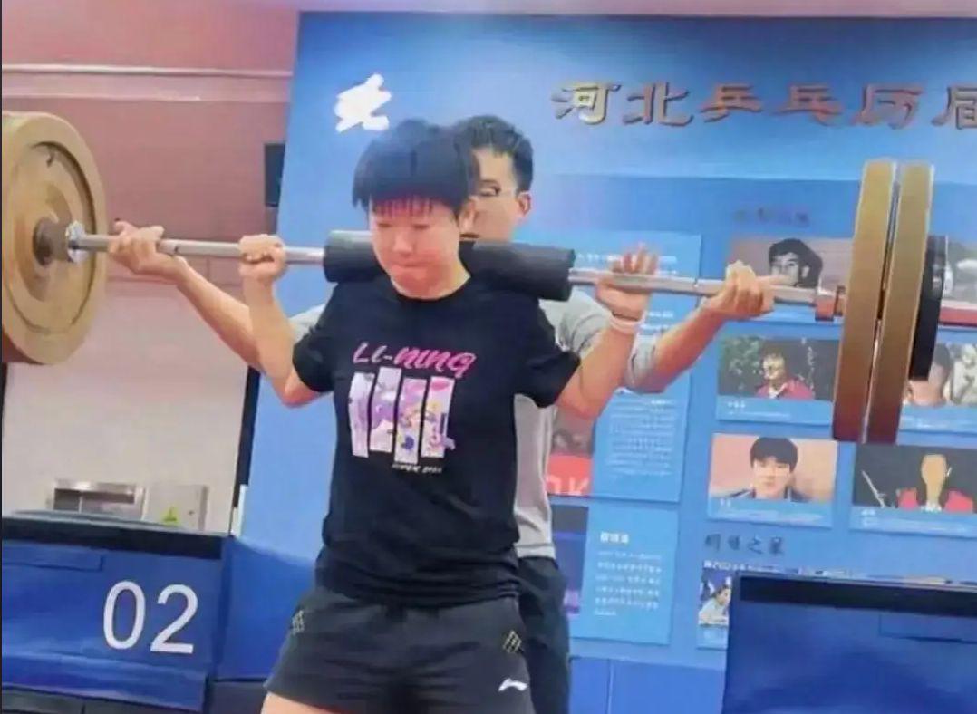 让孙颖莎笑